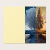 One day in winter (Außenseite Aufgefaltet)