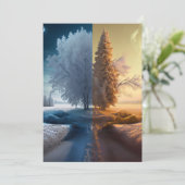 One day in winter ankündigung (Stehend Vorderseite)