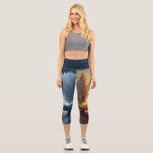 One day in winter capri leggings (Vorderseite)
