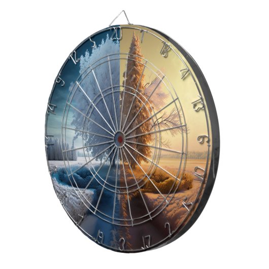 One day in winter dartscheibe (Vorderseite rechts)