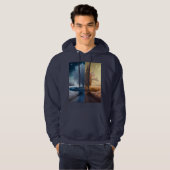 One day in winter hoodie (Vorne ganz)