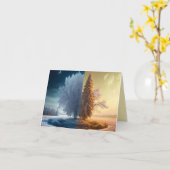 One day in winter karte (Gelbe Blume)