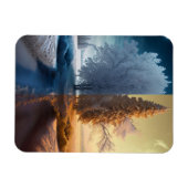 One day in winter magnet (Horizontal)