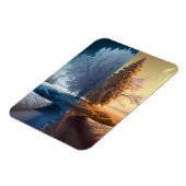 One day in winter magnet (Linke Seite)