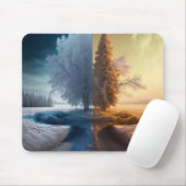 One day in winter mousepad (Mit Mouse)