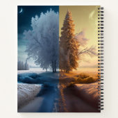 One day in winter notizblock (Rückseite)