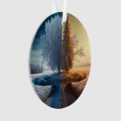 One day in winter ornament (Vorderseite)