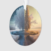 One day in winter ornament (Vorderseite)