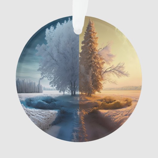 One day in winter ornament (Vorderseite)