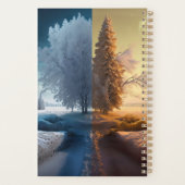 One day in winter planer (Rückseite)