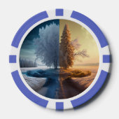 One day in winter pokerchips (Vorderseite)