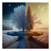 One day in winter poster (Vorderseite)