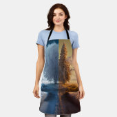 One day in winter schürze (Getragen)