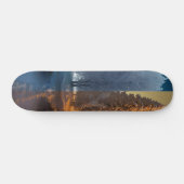 One day in winter skateboard (Horizontal)