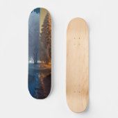 One day in winter skateboard (Vorderseite)