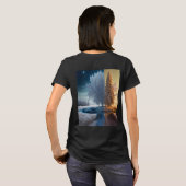 One day in winter T-Shirt (Schwarz voll)