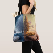 One day in winter tasche (Von Nahem)