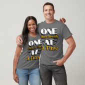 One Deep Breath at a Time – Mindful Quote for Calm T-Shirt (Unisex)