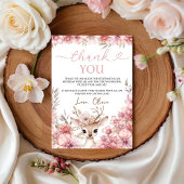 One-deer-ful Thank You Card Einladung