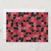 One Degree Hotter - Abschluss Foto - Grad Party Einladung (Rückseite)