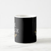 One Degree Hotter Tasse, Abschluss Geschenk, Goldd Kaffeetasse (Mittel)