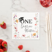 One Degree Hotter Wildblume Garden Abschluss Serviette (Beispiel)