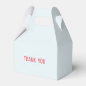 One-der der Meer Nautical Favor Box Geschenkschachtel (Rückseite)
