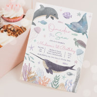 One-der the Sea Dolphin Sea Life 1st Birthday