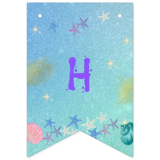 One-der the Sea First Birthday Banner