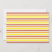 One - Derful Cute First Birthday with Boho Style  Einladung (Rückseite)