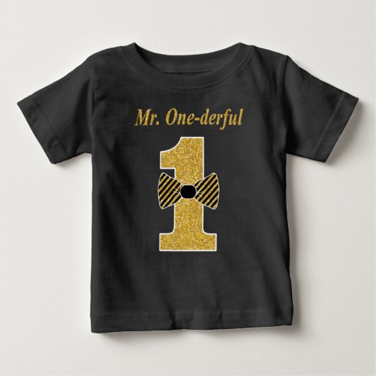 ONE-derful Toddler T - Shirt, Onederful Baby T-shirt (Vorderseite)