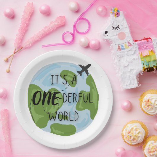 One-derful World First Birthday Theme Party Teller (Party)