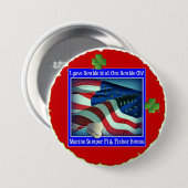 One Double Oh St. Patrick's Day Fundraiser Button (Vorne & Hinten)