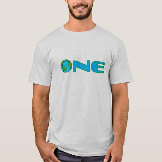 ONE Earth Men-T - Shirt (Vorderseite)
