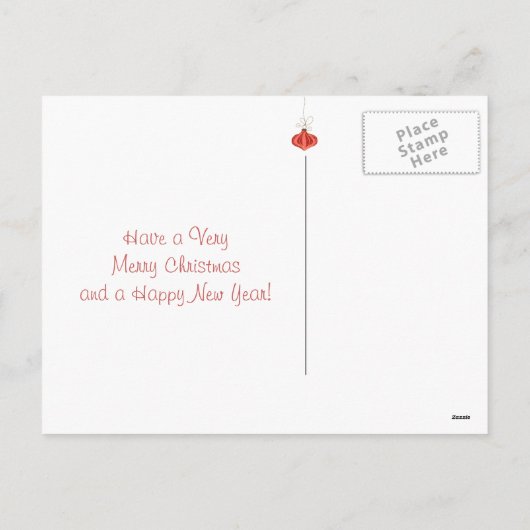 One Elche Open Sleigh Retro Weihnachten Weihnachte (Rückseite)