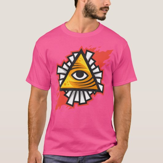 One Eye Illuminati T-Shirt (Vorderseite)
