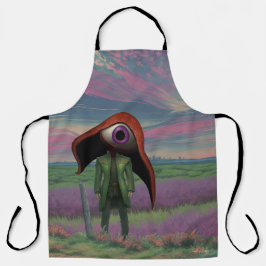 One Eye Looking Ahead Design Apron Schürze
