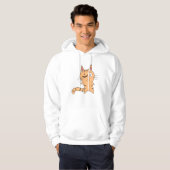 One Eye Open Cat Hoodie (Vorne ganz)