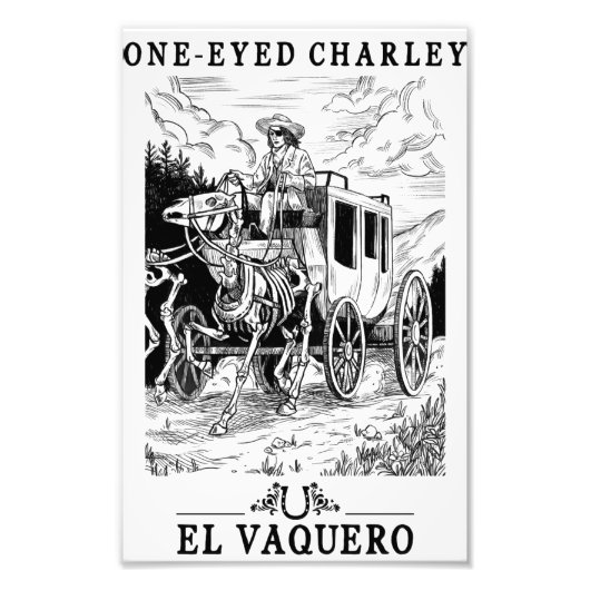 One-Eyed Charley Poster Druck (Vorne)