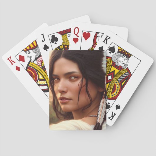 One Feather Spielkarten (Rückseite)