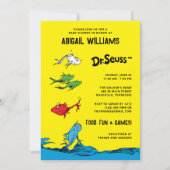 One Fish Two Fish - Babydusche Einladung (Vorderseite)