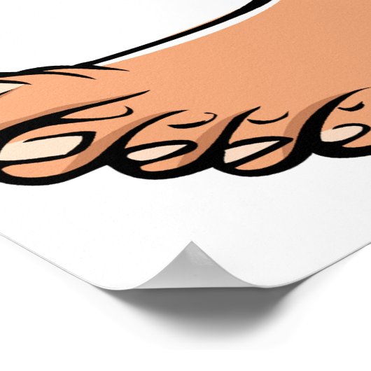 One Foot Poster (Ecke)