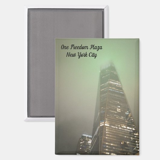 One Freedom Plaza Magnet (Vorderseite/Rückseite)