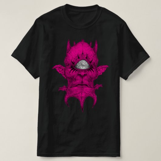 one god, one vision magenta T-Shirt (Design vorne)