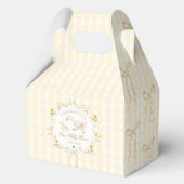 One Goose Gender neutral Wildflower 1st Birthday Geschenkschachtel (Rückseite)