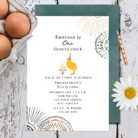One Groovy Chick Boho Erste Geburtstagsparty