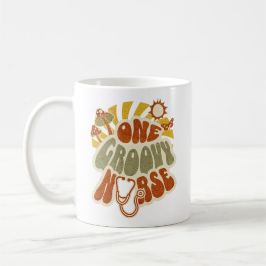 One Groovy Nurse Kaffeetasse (Links)