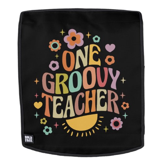 One groovy teacher rucksack (Abnehmbare Front)