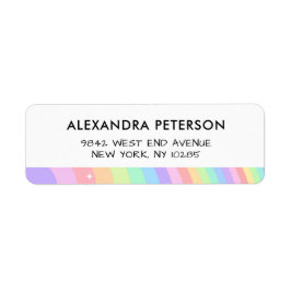 One Groovy Year Retro Pastel Rainbow 1st Birthday