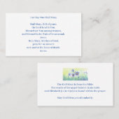 One Hail Mary Business Card Visitenkarte (Vorne/Hinten)